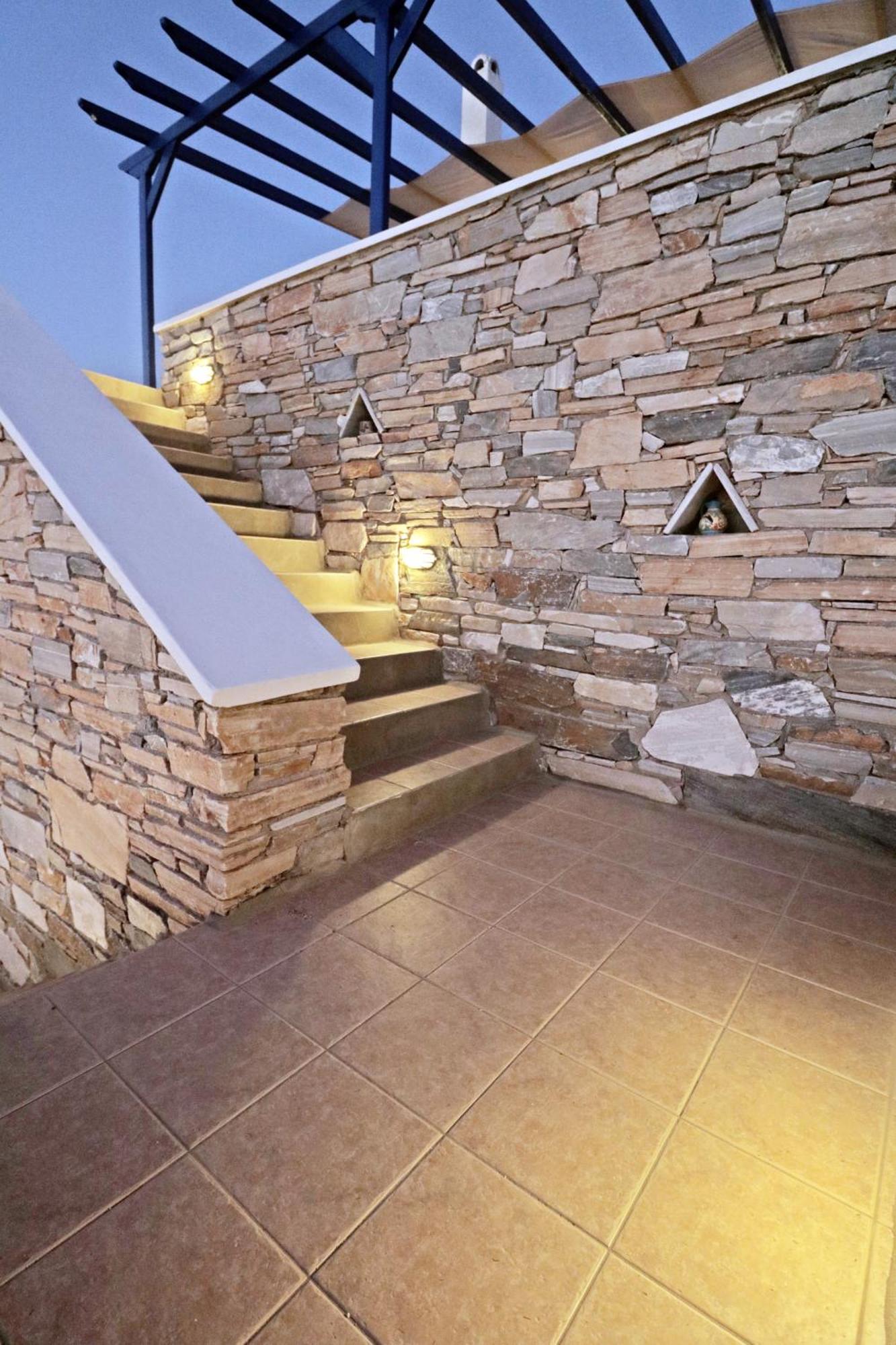 Unique Off Grid Seafront Villa Иос Хора Екстериор снимка